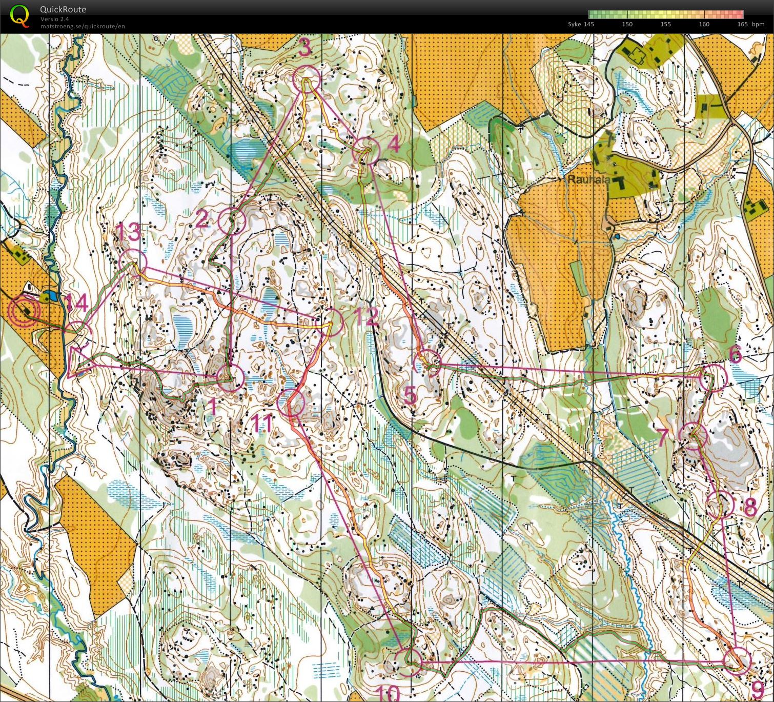 KU-rastit Kummelberg (18/09/2014)