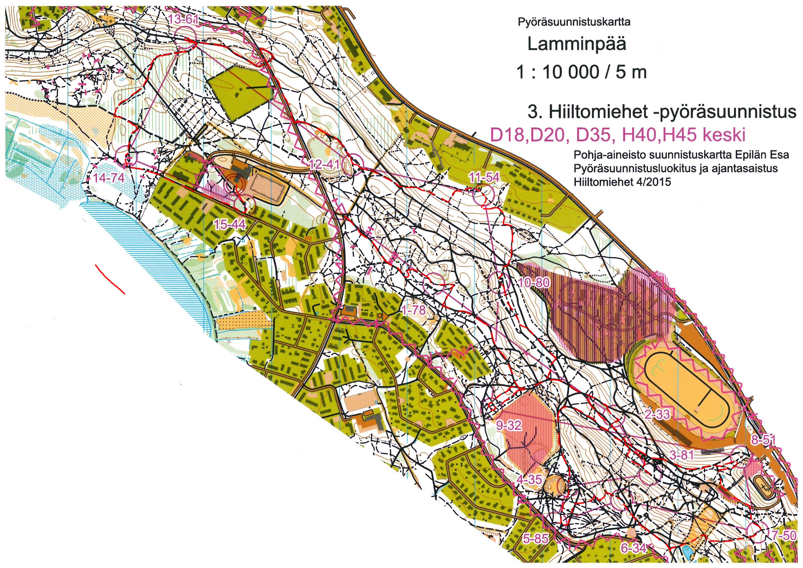 Hiiltomiehet WRE-kisa, keskimatka (09/05/2015)