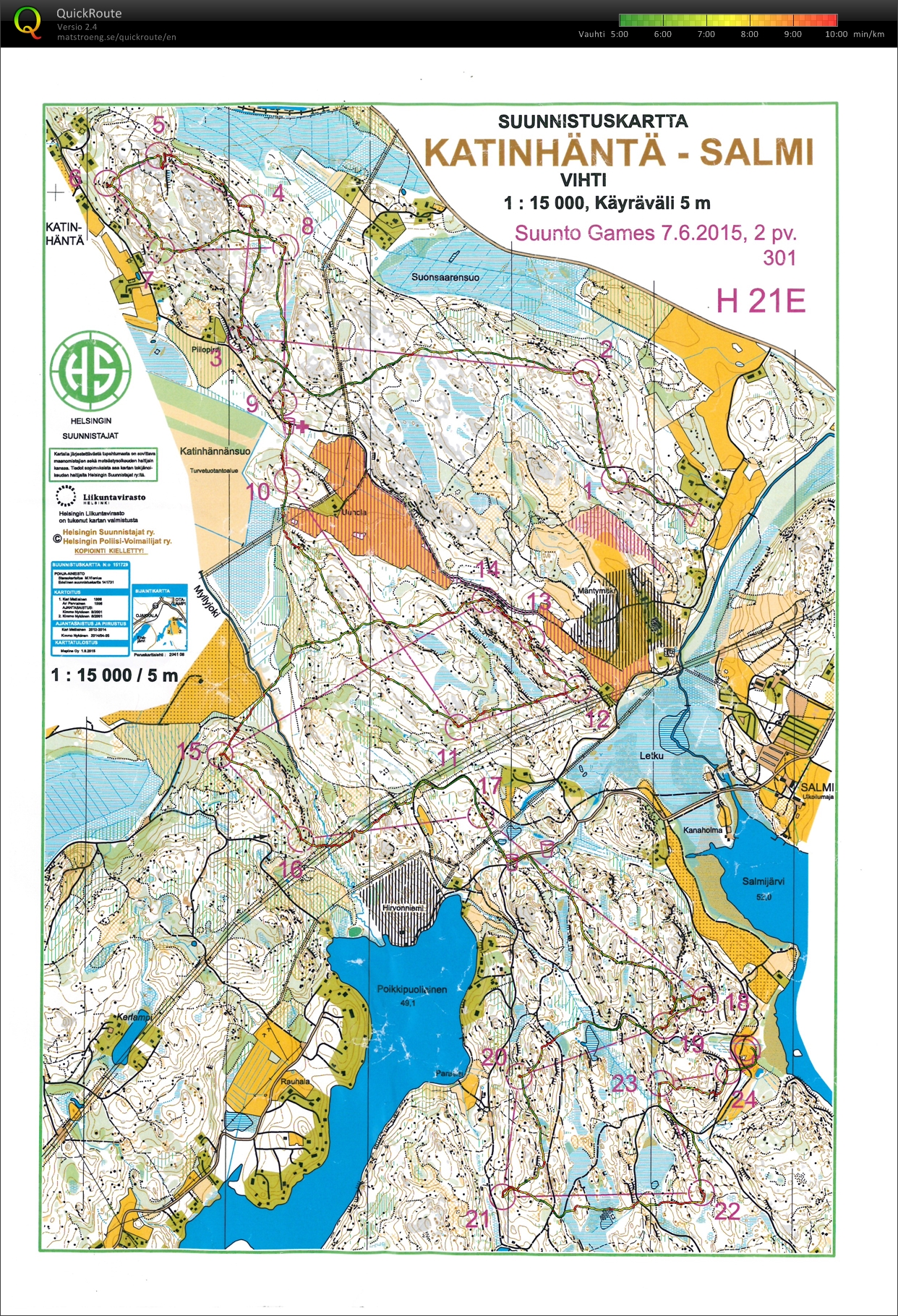 Suunto Games, su (07/06/2015)