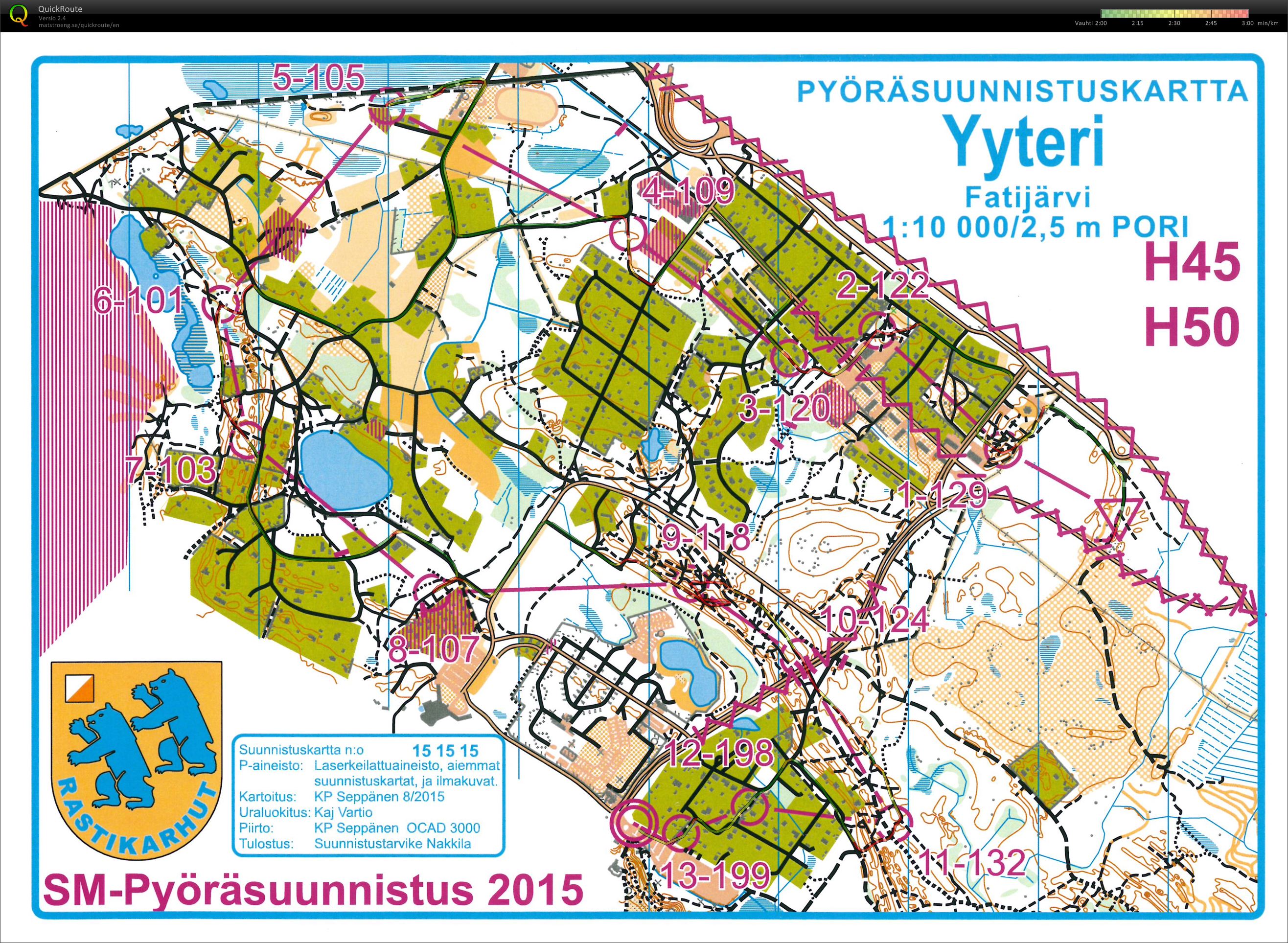 Pysu SM sprintti (12/09/2015)