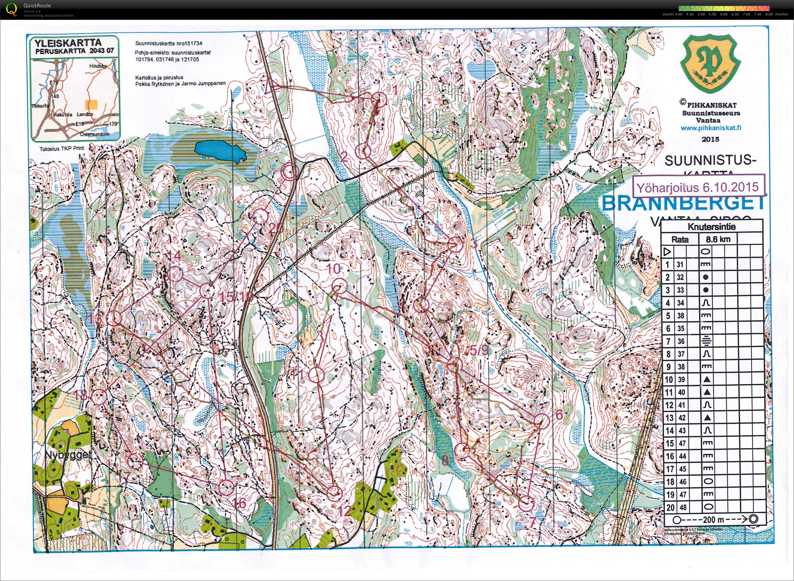 Yö Brännberget (06/10/2015)